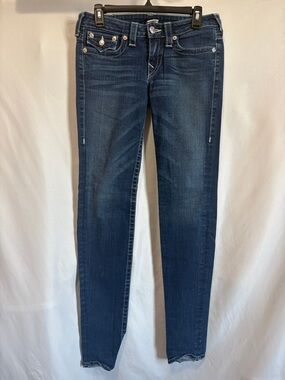 True Religion Dark Indigo Skinny Jeans